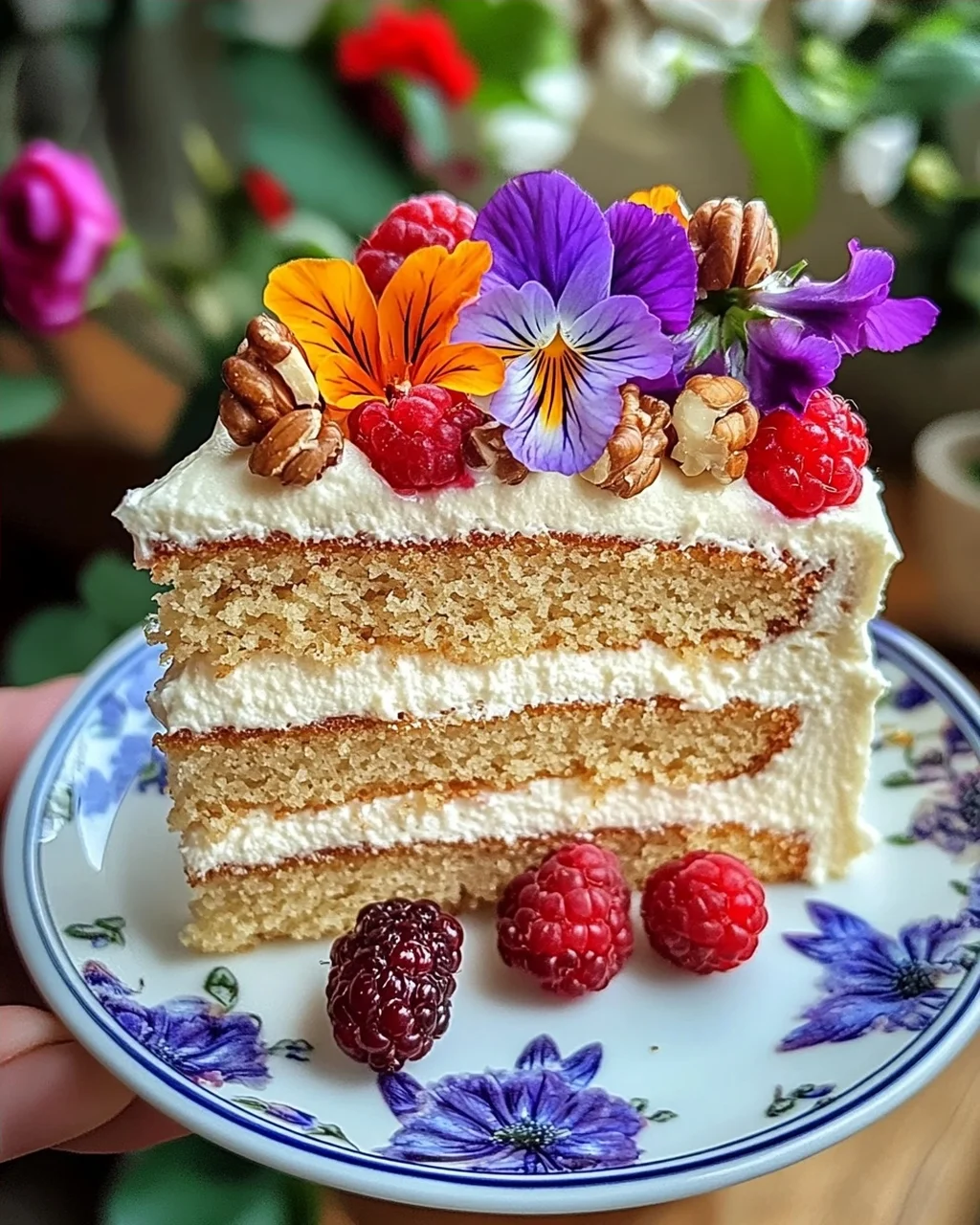 Ahorn-Walnuss-Kuchen für den perfekten Frühling