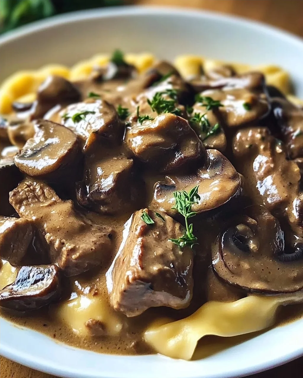 Ballerina Farm’s Rindfleisch Stroganoff – Halal Recipe