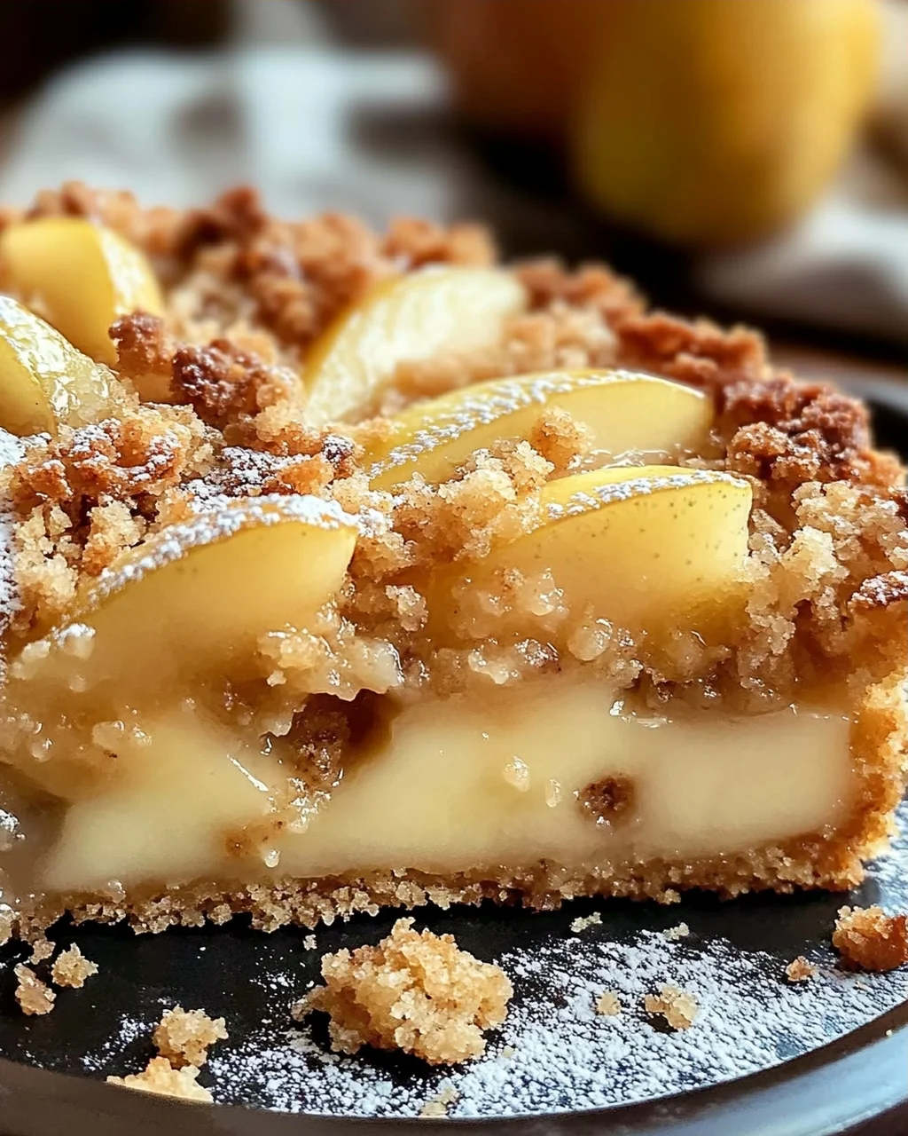Birnenkuchen mit Streusel