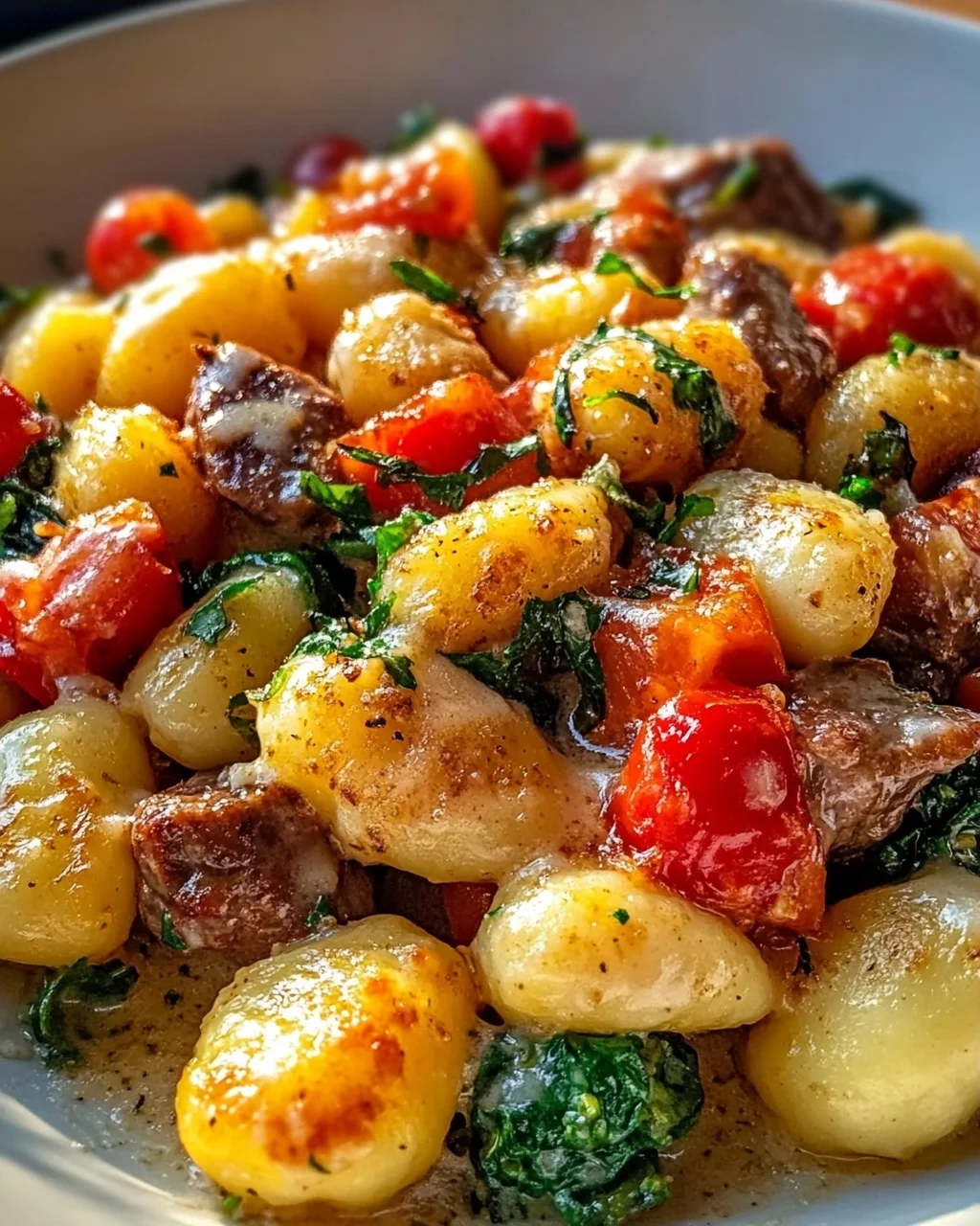 Cremige Gnocchi Pfanne: Einfach & unwiderstehlich lecker