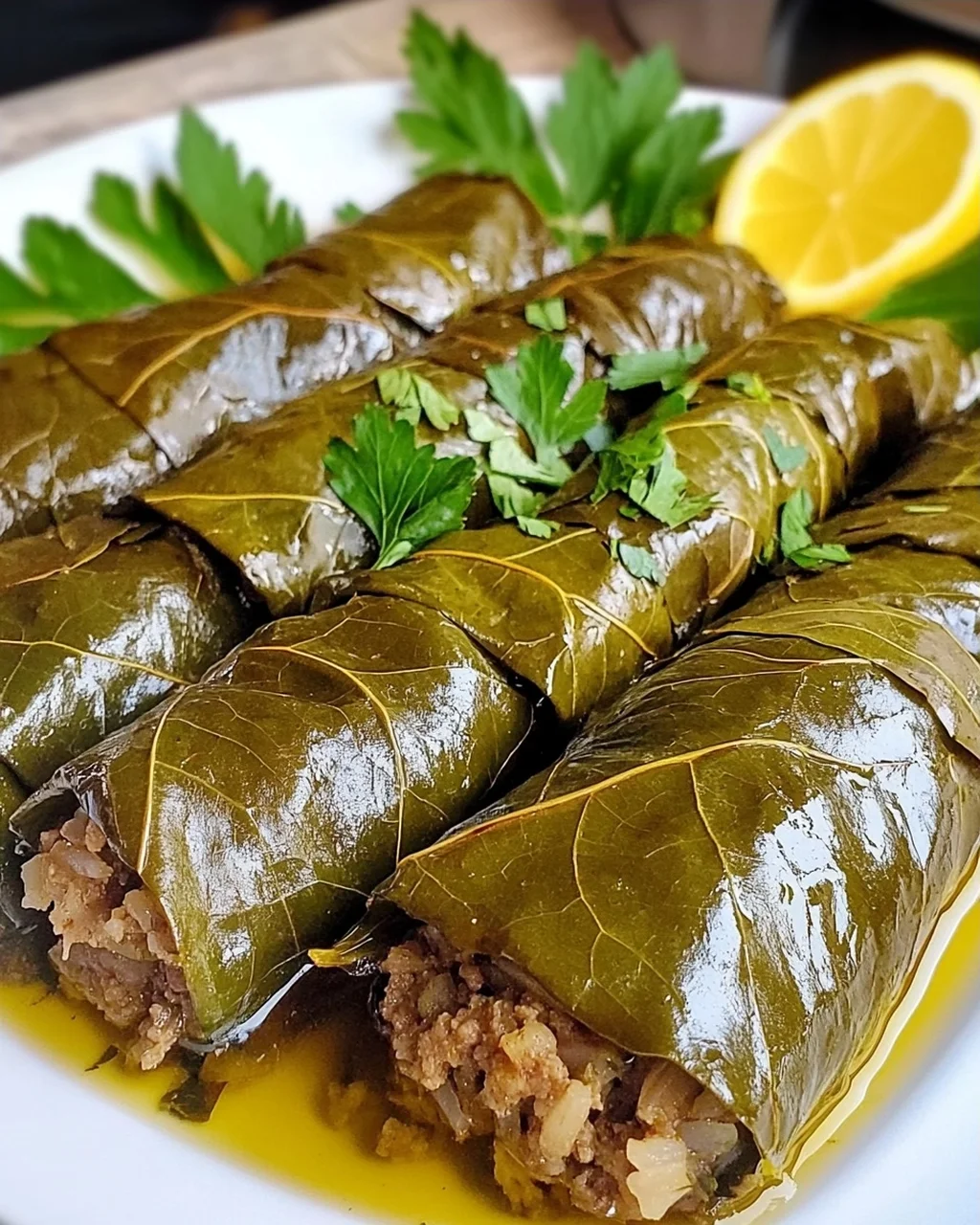 Dolmades: Einfache gefüllte Weinblätter aus Griechenland