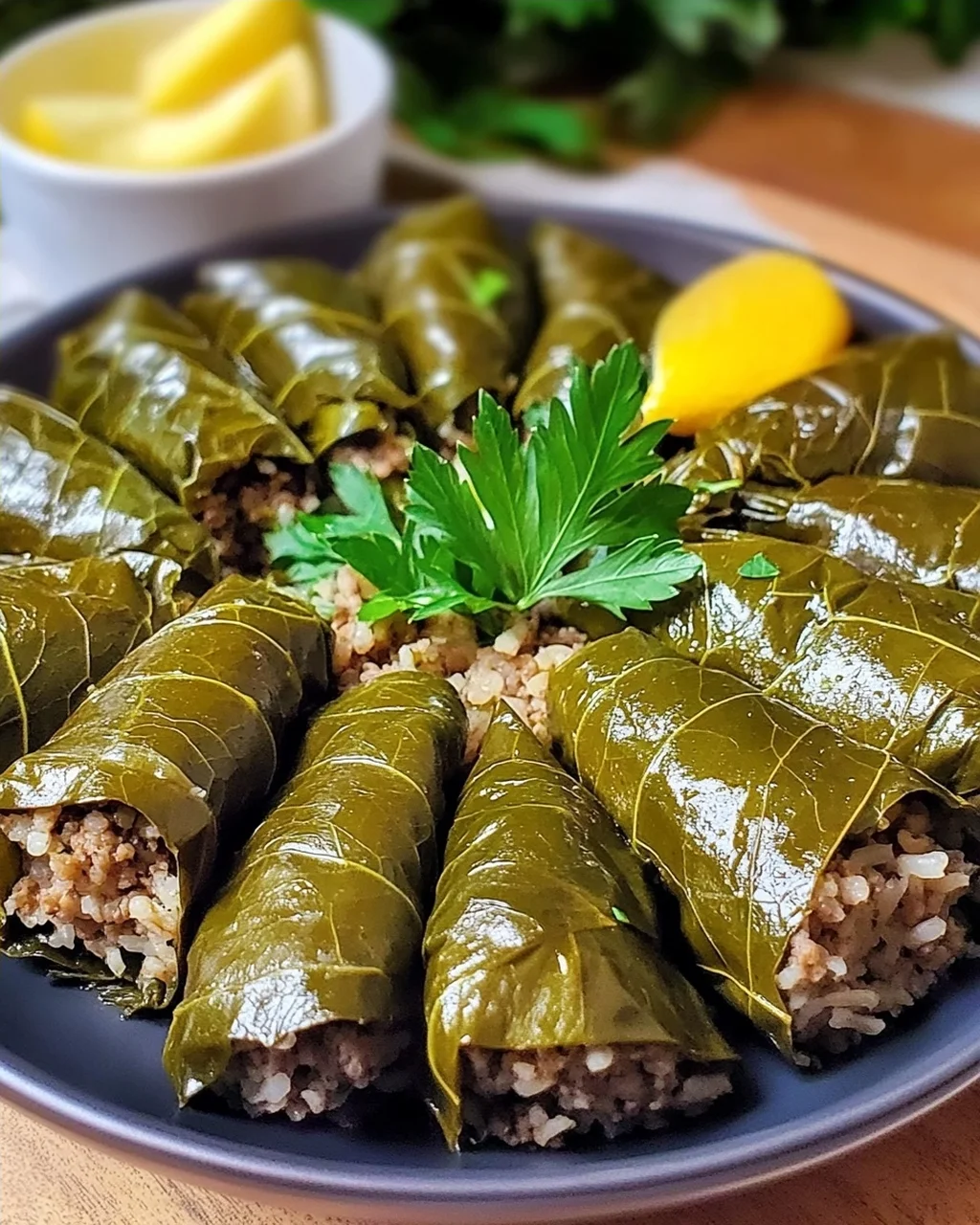 Dolmades: Einfache gefüllte Weinblätter aus Griechenland
