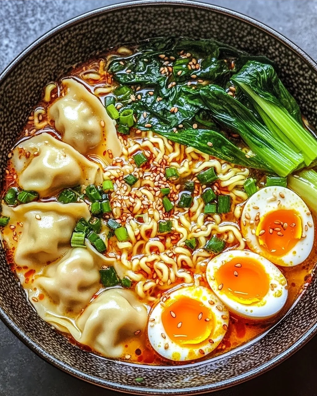 Dumpling Ramen Bowl