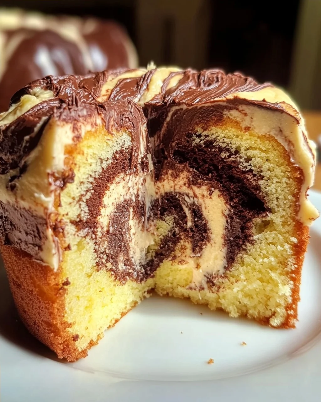 Eierlikör-Marmorkuchen