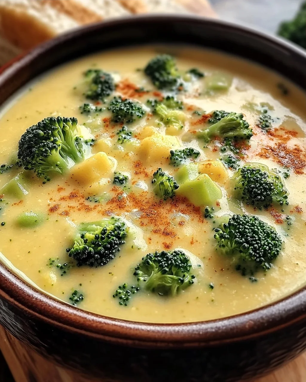 Geräucherte Gouda Brokkoli Suppe in 30 Minuten