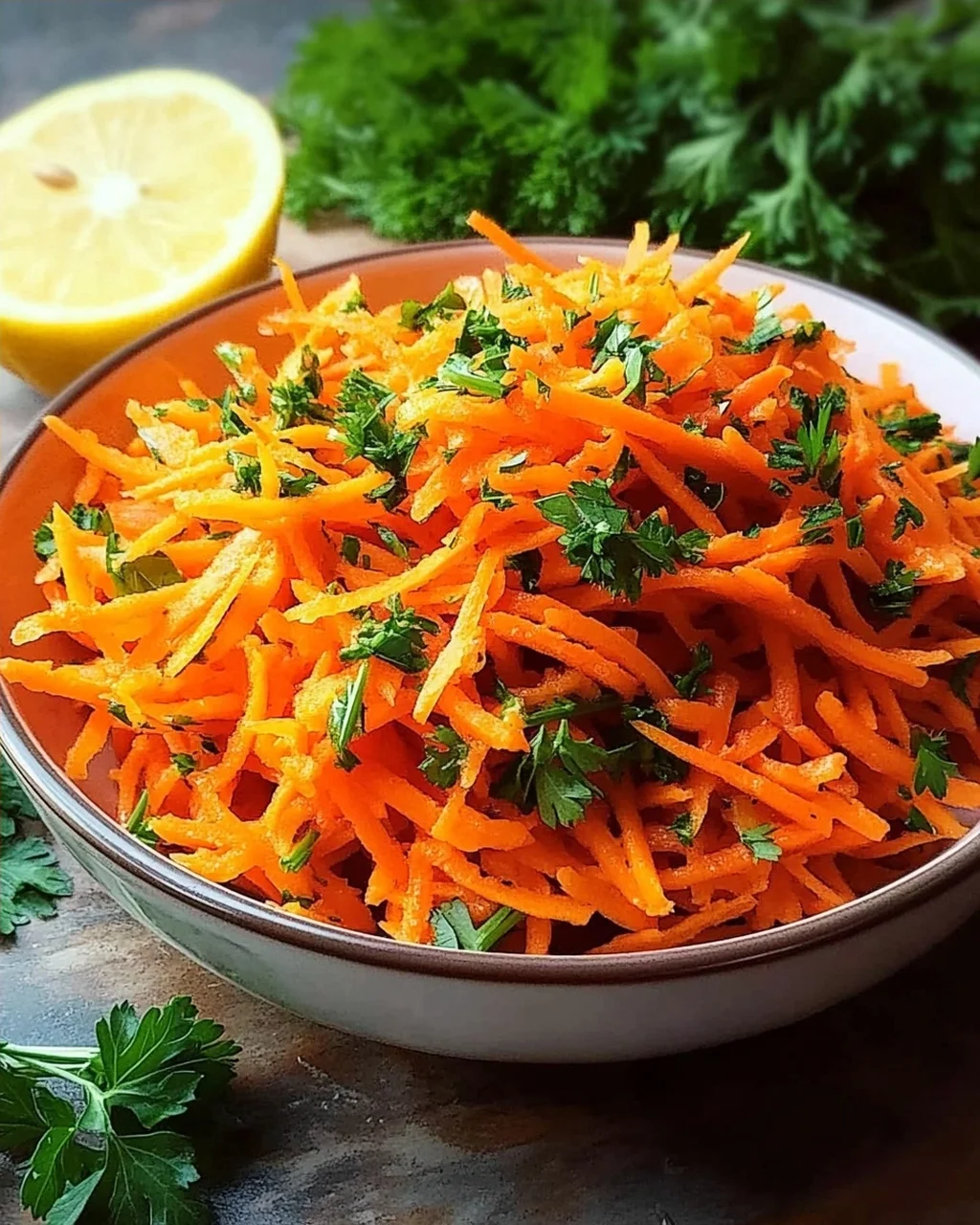 Gesunder Karottensalat