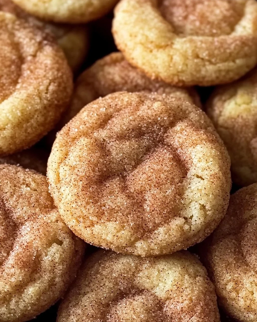 Gewürzte Apfel-Zimt Snickerdoodle Cookies