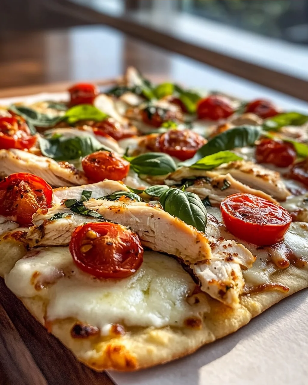 Gordon Ramsays Hähnchen-Fladenbrot-Pizza