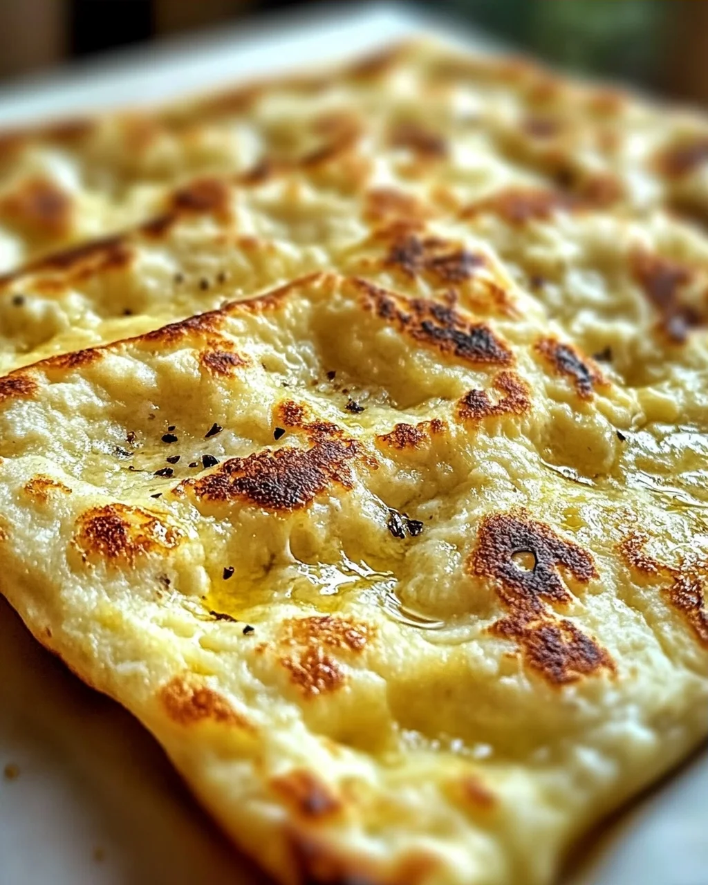 Hüttenkäse Fladenbrot - Glutenfreier Genuss zuhause