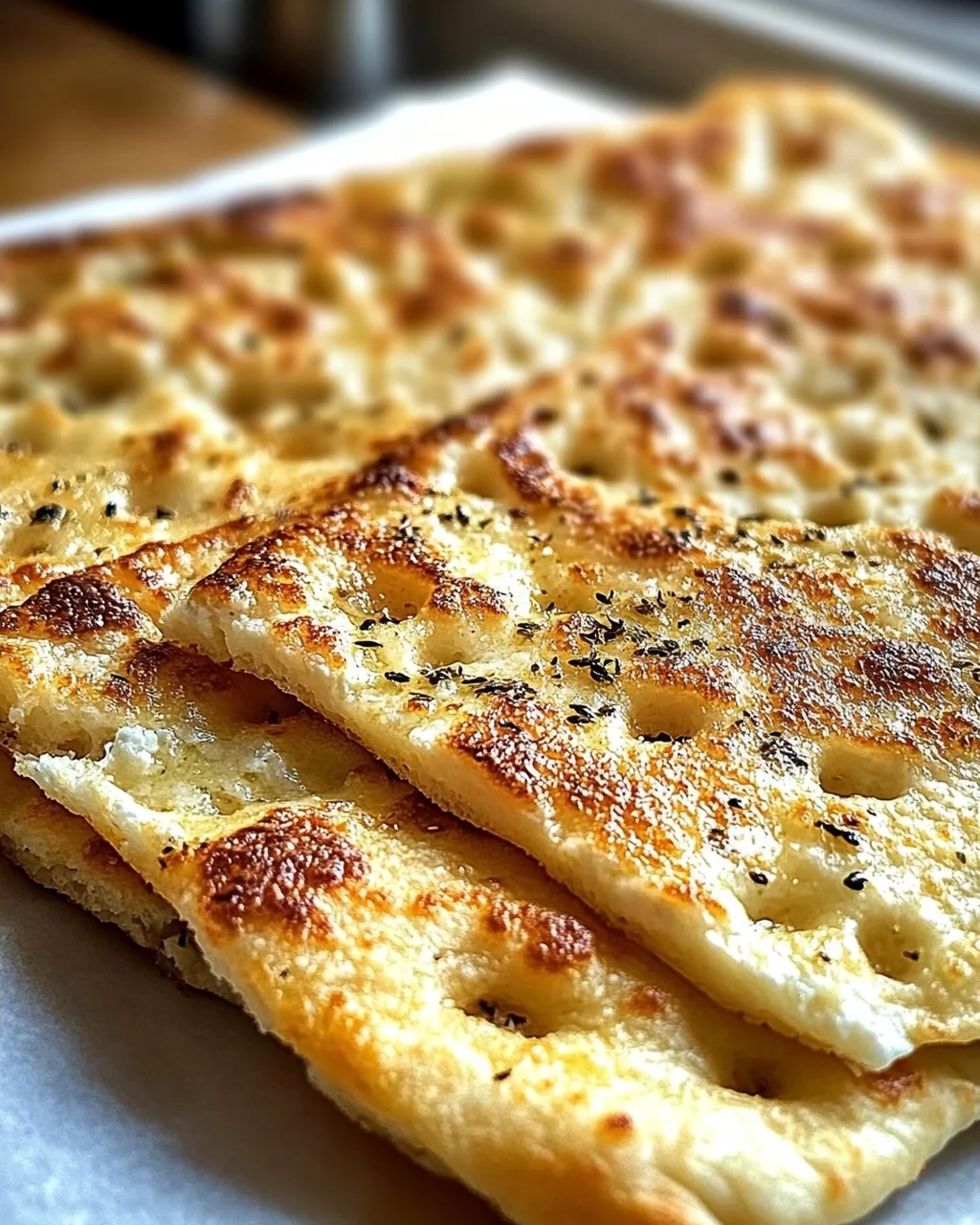 Hüttenkäse Fladenbrot - Glutenfreier Genuss zuhause