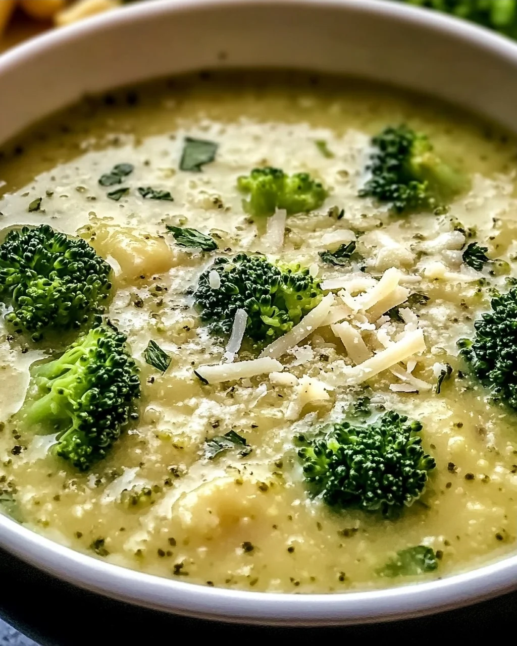 Italienische Brokkolisuppe für gemütliche Abende