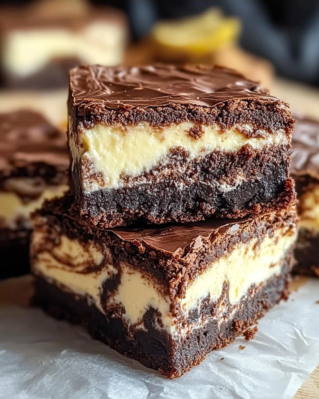 Käsekuchen Brownies