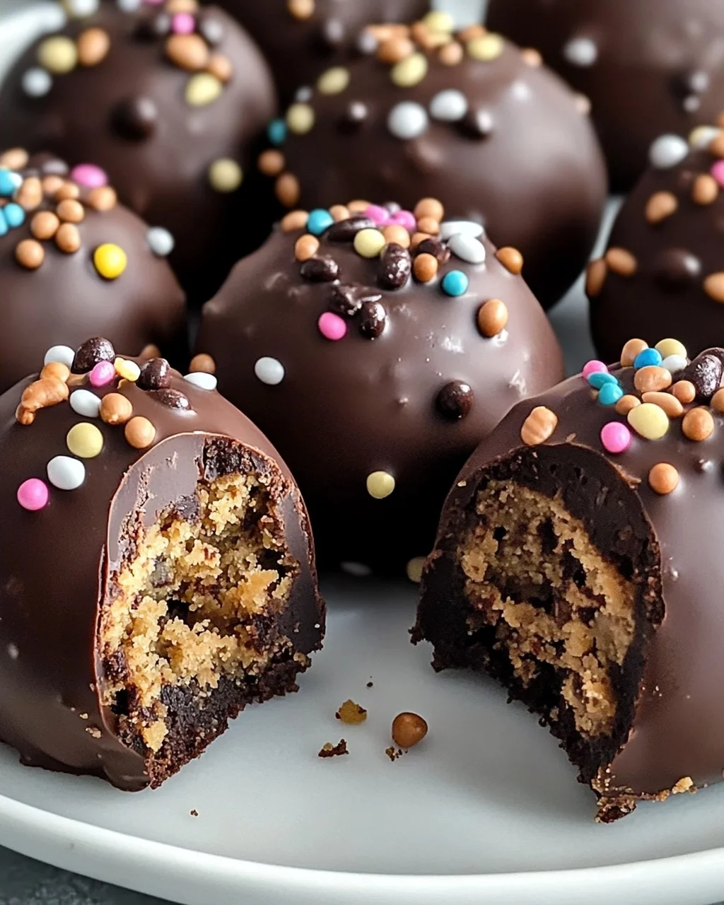 Keksteig-Brownie-Bomben ohne Backen: Dein Schokochip-Traum!