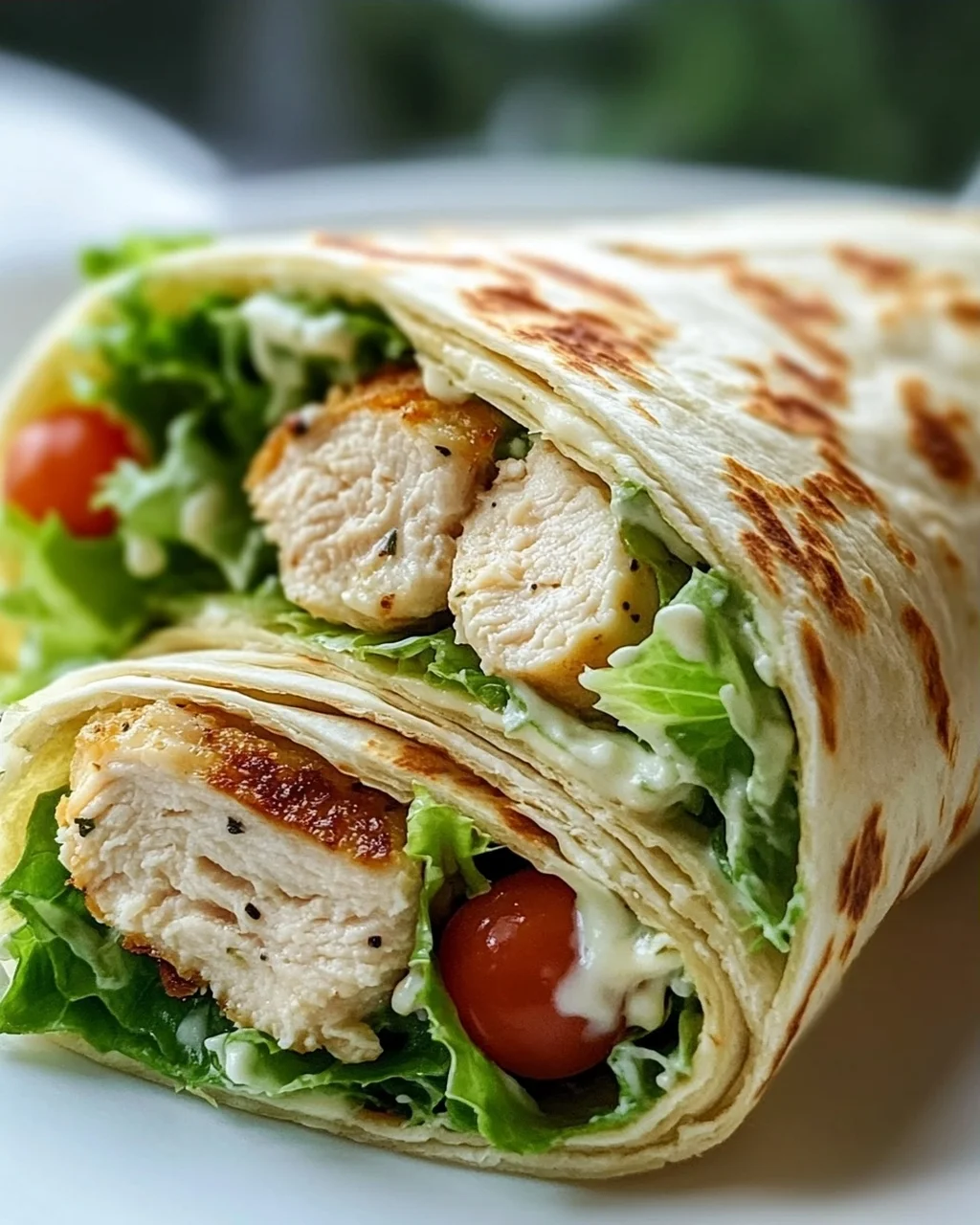 Knackige Hähnchen Caesar Wraps – Schnell & unwiderstehlich!