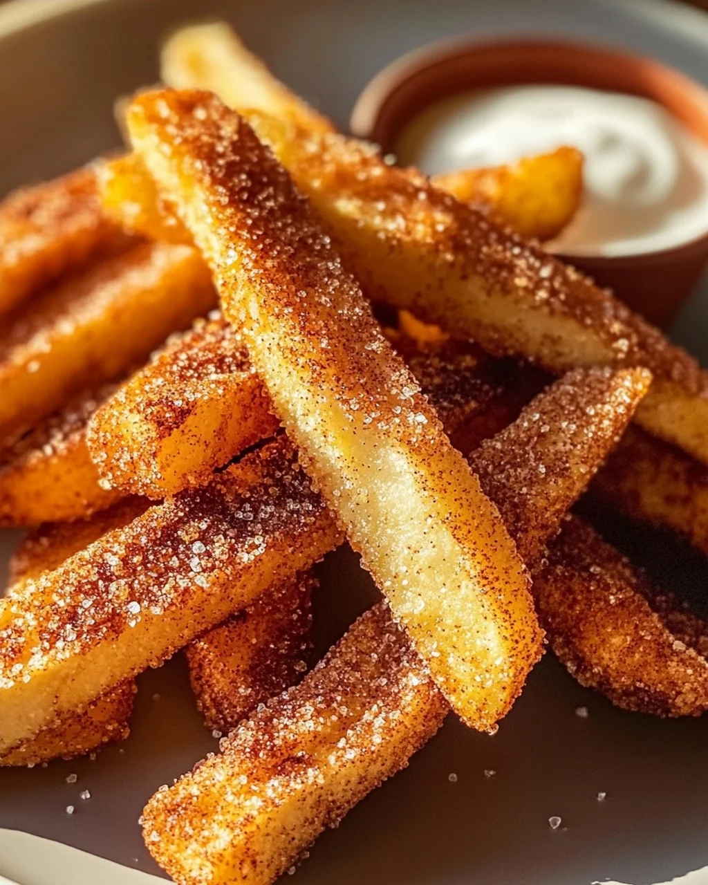 Knusprige Air Fryer Apfel-Pommes: Süßer Snack leicht gemacht!