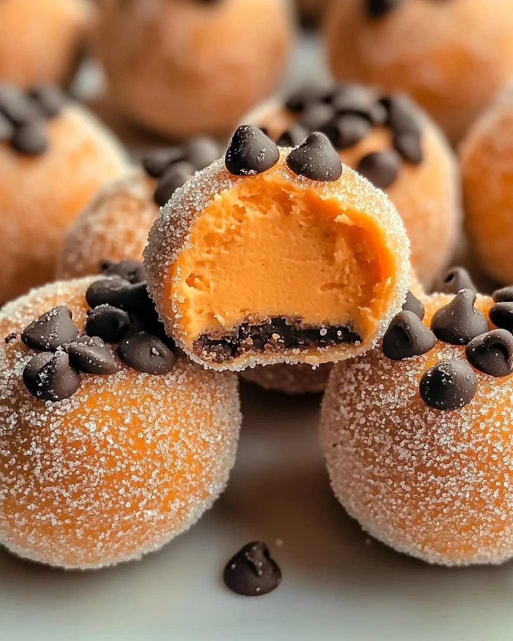 Kürbis Käsekuchen Pralinen für den perfekten Herbstsnack