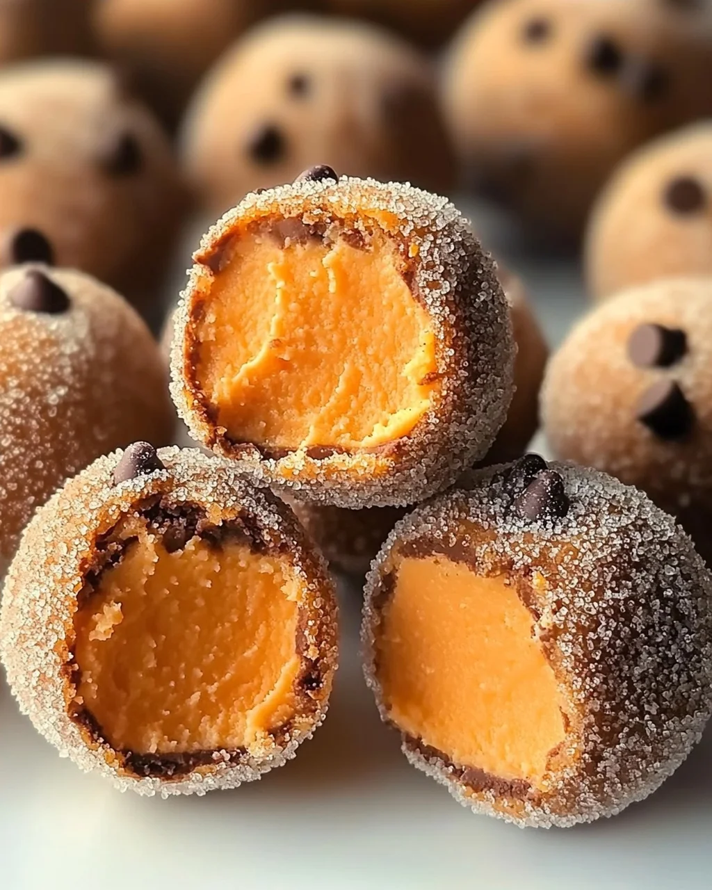 Kürbis Käsekuchen Pralinen für den perfekten Herbstsnack