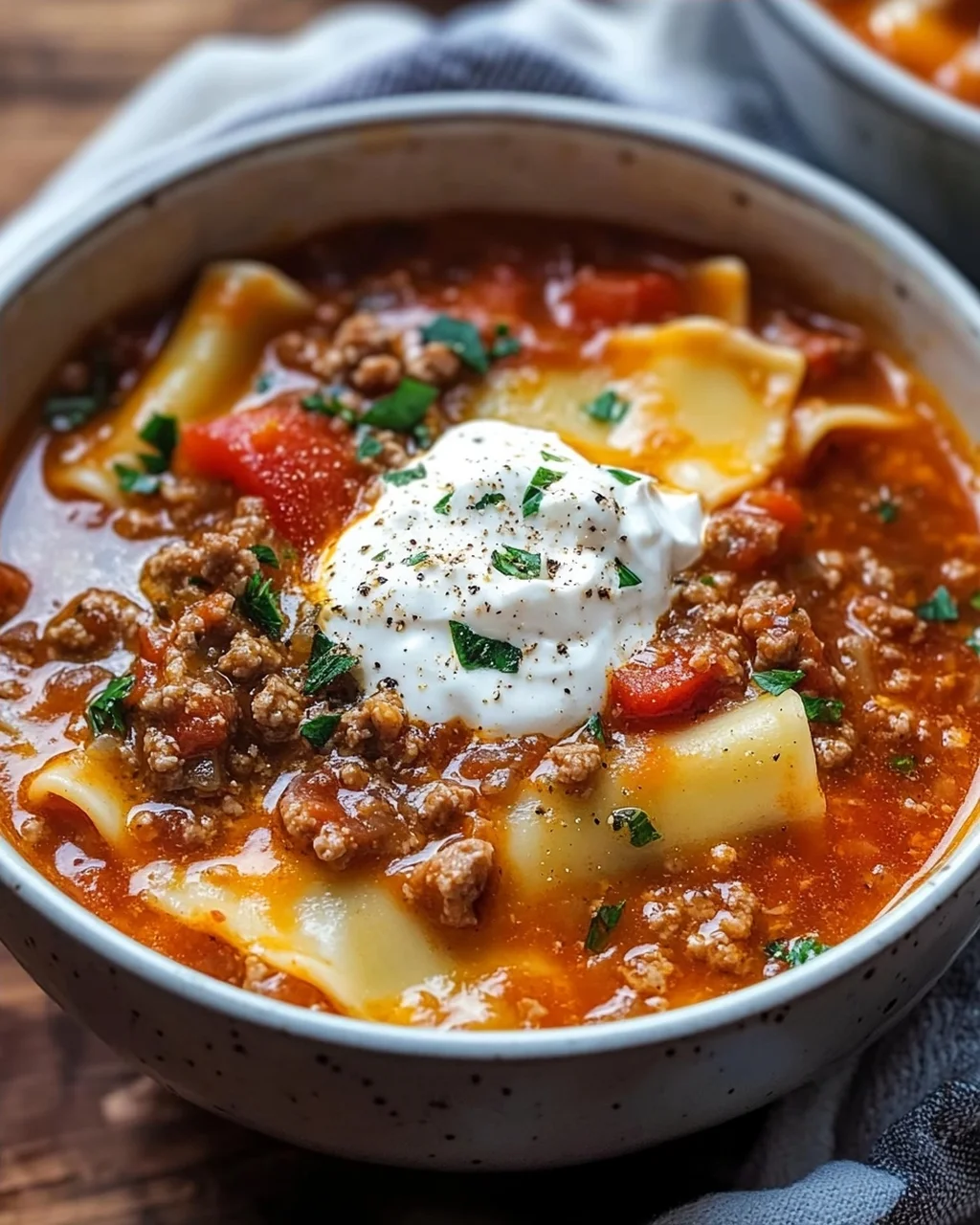 Lasagne-Suppe