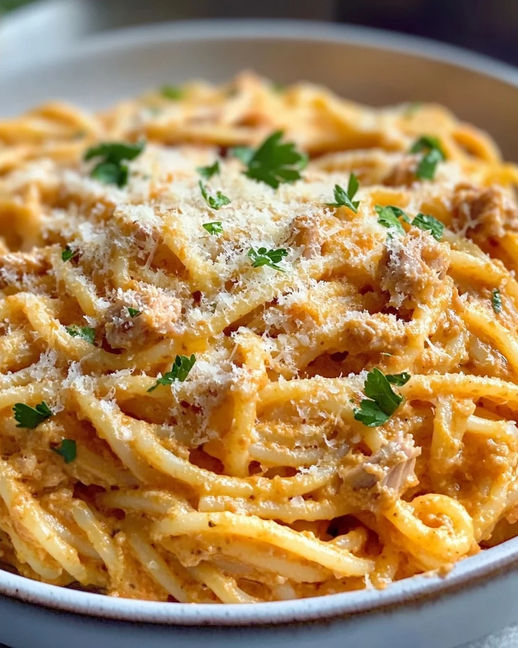 Leckere Pasta mit Thunfisch Sauce – Schnell und einfach!
