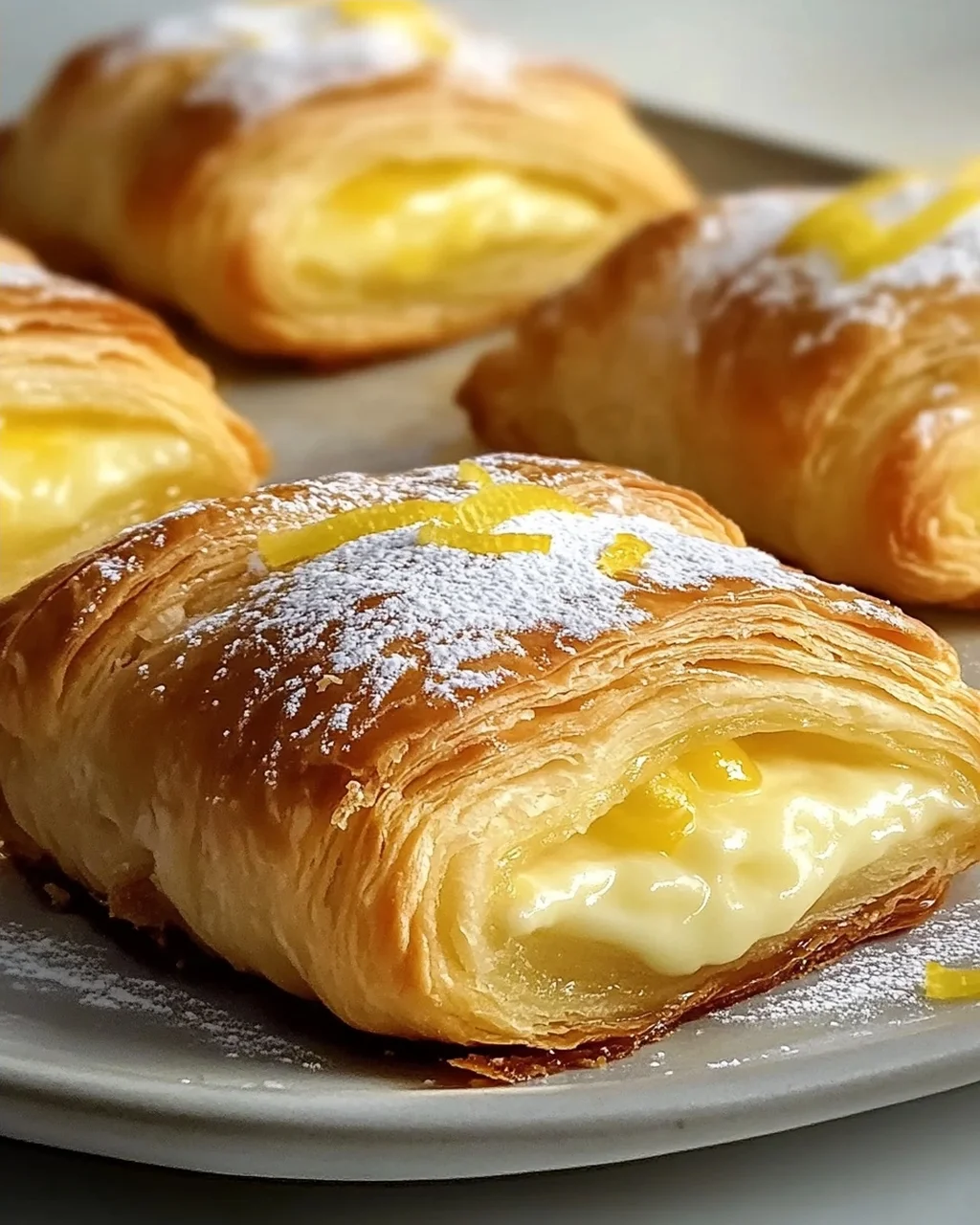 Lemon Cream Cheese Crescent Danish – Frischer Genuss für Jeden!