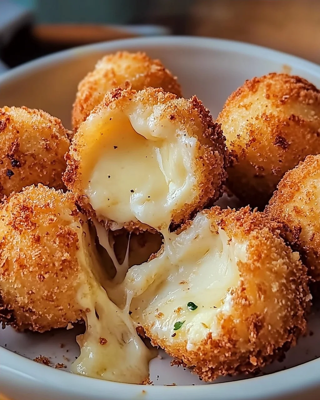 Luftgebratene Babybel-Käse: Knusprig und Köstlich