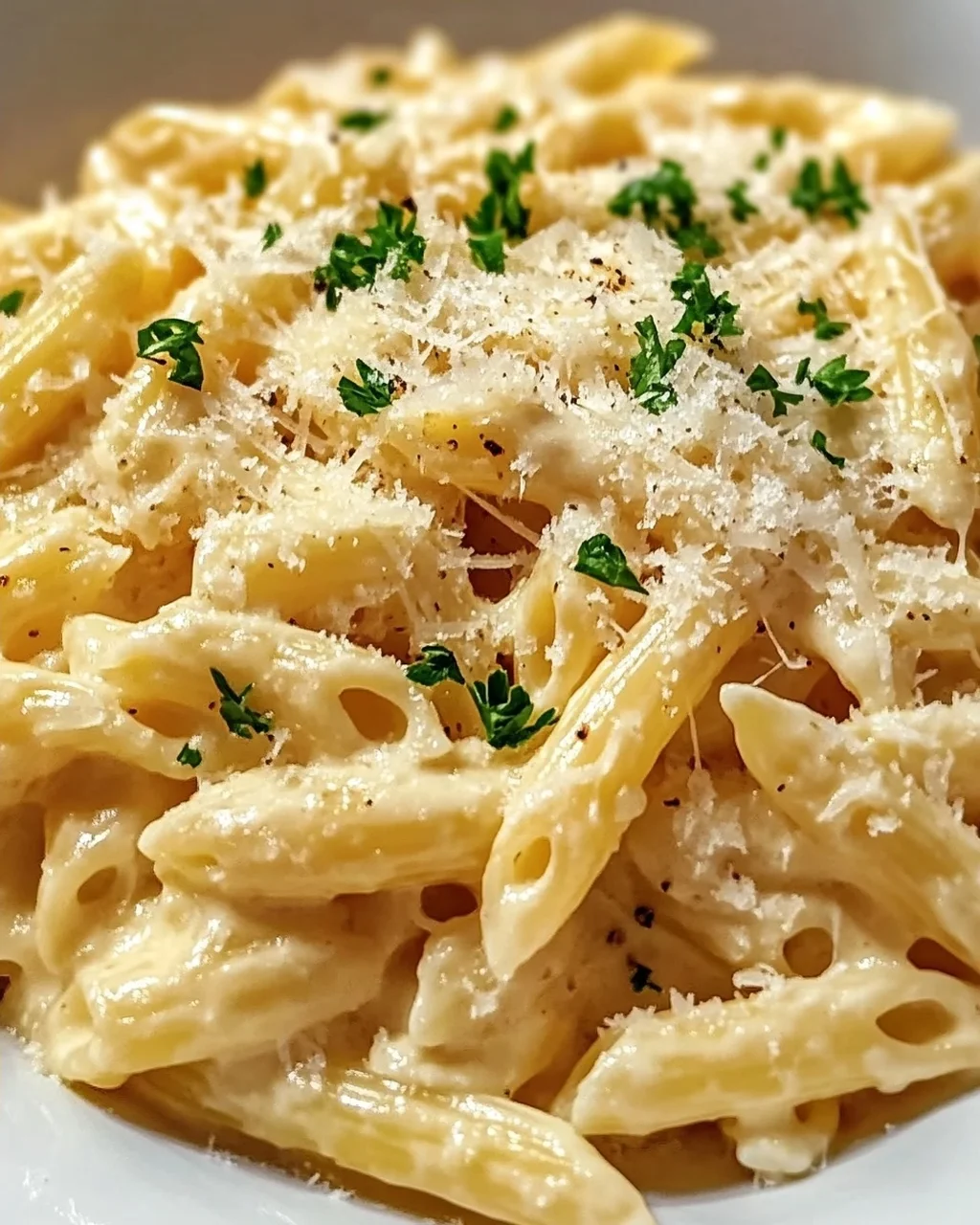 One Pot Cremige Knoblauch Pasta