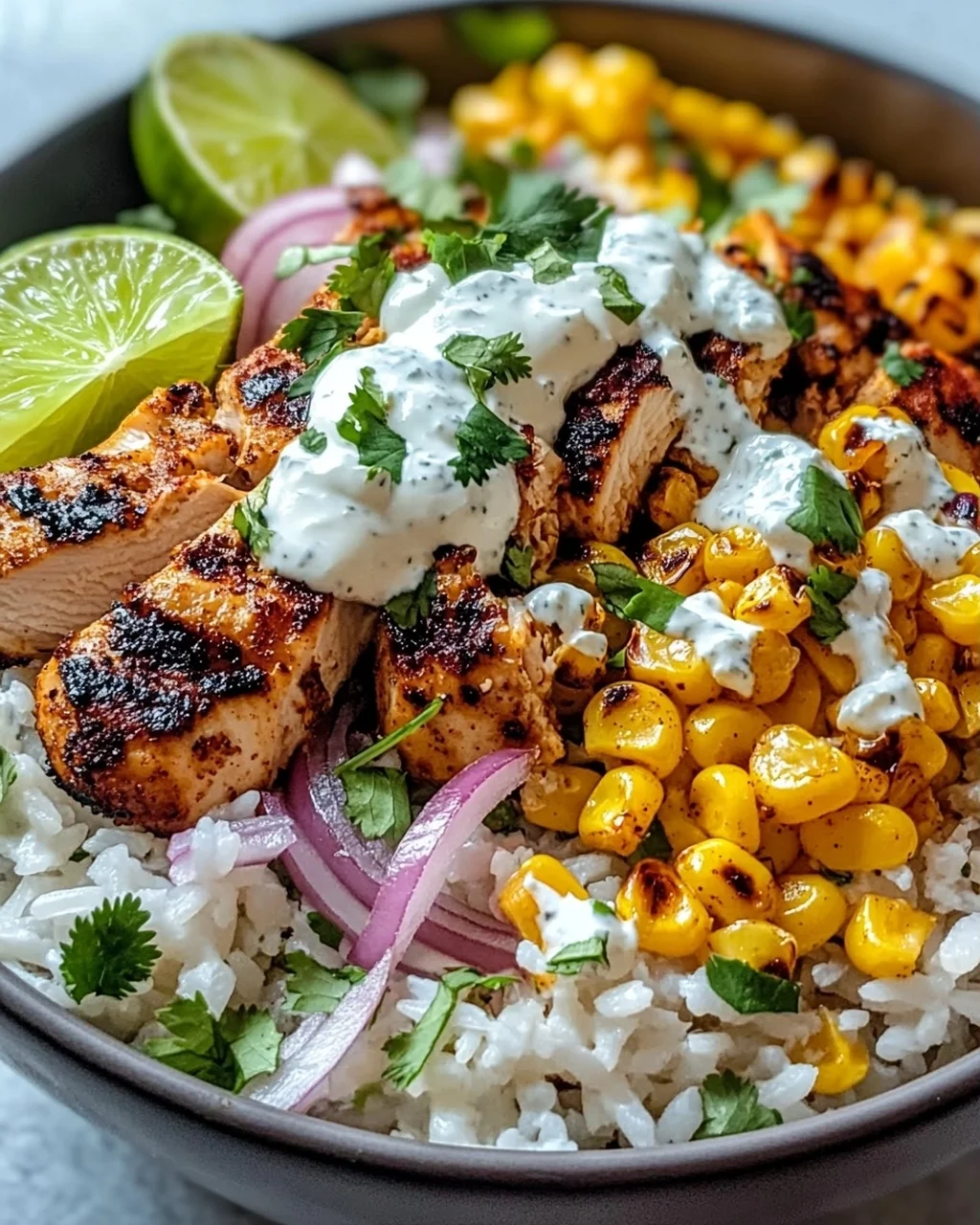 Tasty Street Corn Chicken Bowl