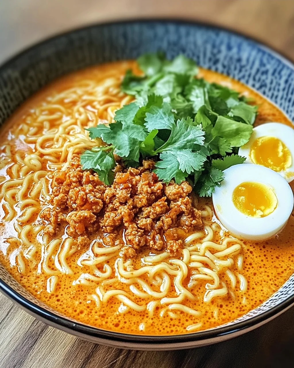 Thai Kokosnuss-Curry-Ramen in 30 Minuten