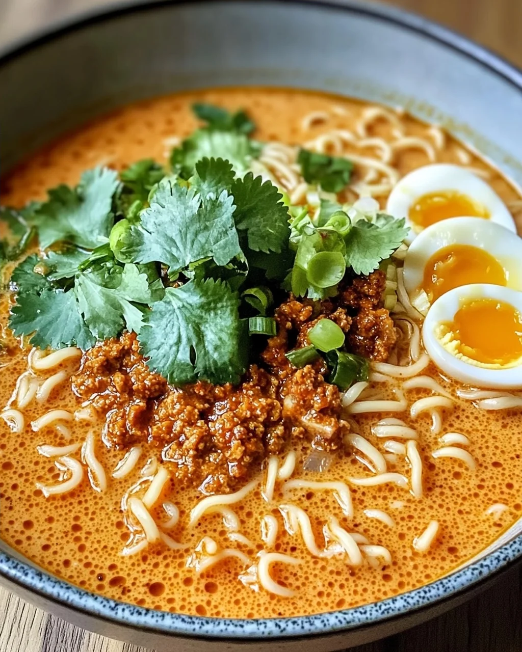 Thai Kokosnuss-Curry-Ramen in 30 Minuten
