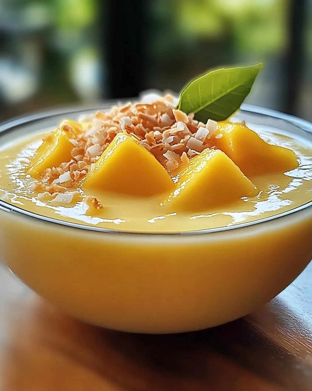 Thailändischer Kokosnuss-Pudding: Cremig und Lecker