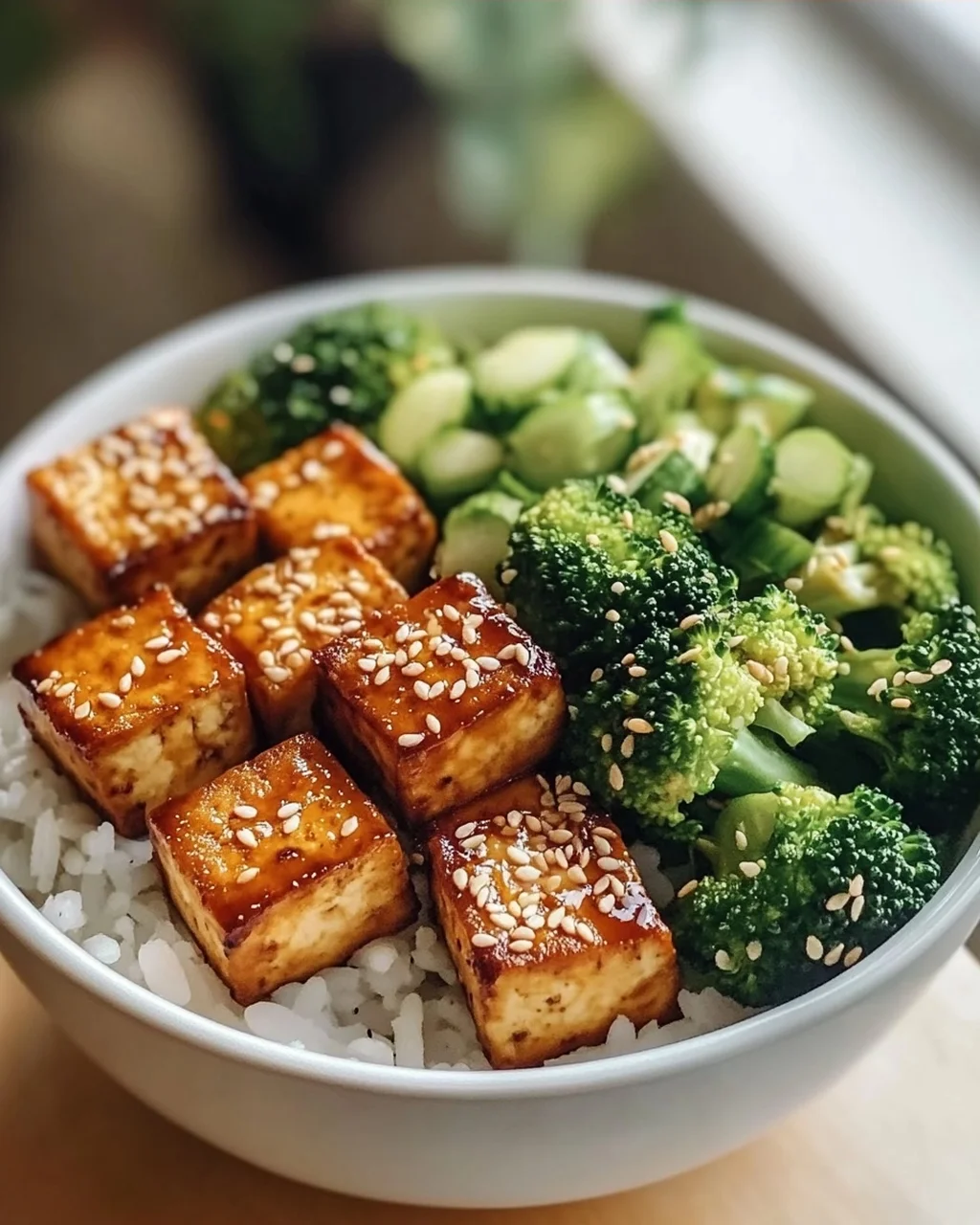 Tofu & Broccoli Bowl: Gesund & lecker mit Sesam-Dressing
