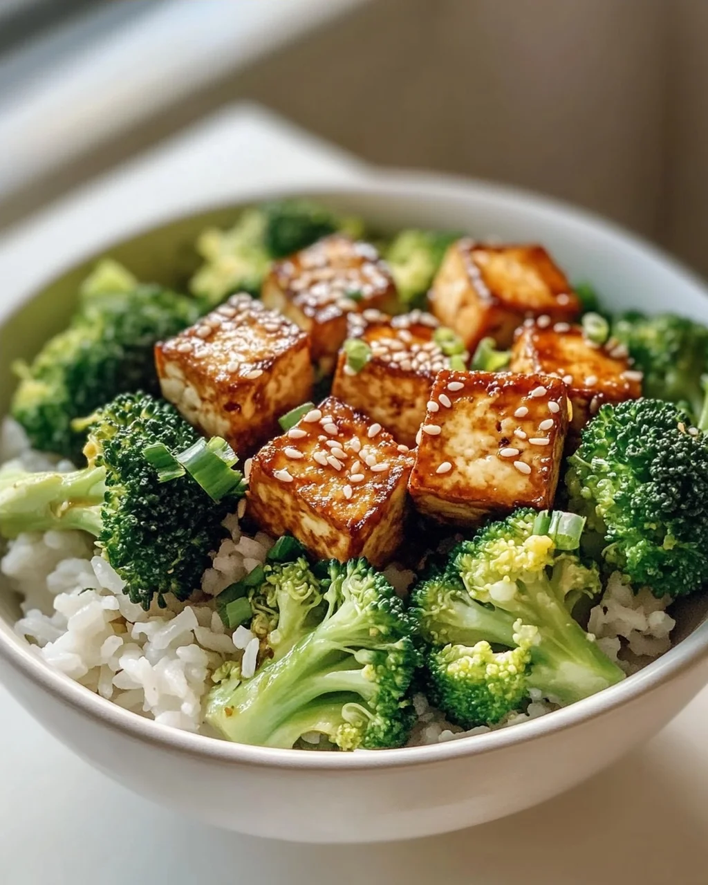 Tofu & Broccoli Bowl: Gesund & lecker mit Sesam-Dressing