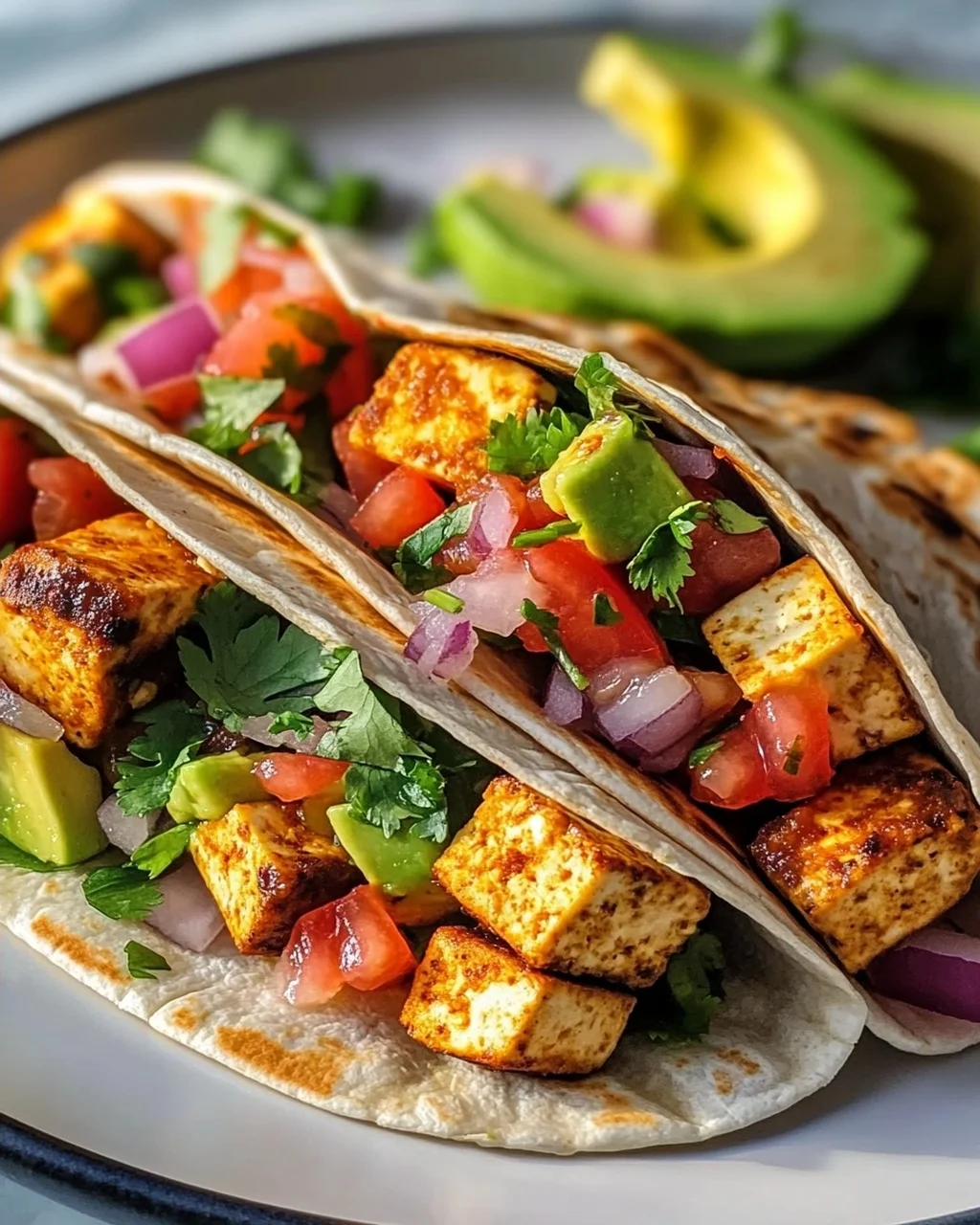 Tofu Wraps mit Avocado & Salsa – Frisch, Leicht & Lecker!