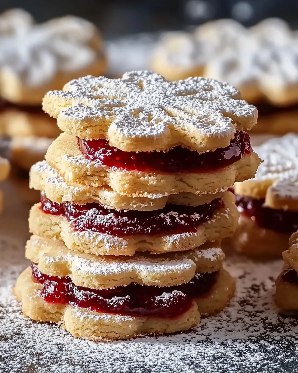 Wiener Plätzchen Rezept, die Zergehen auf der Zunge