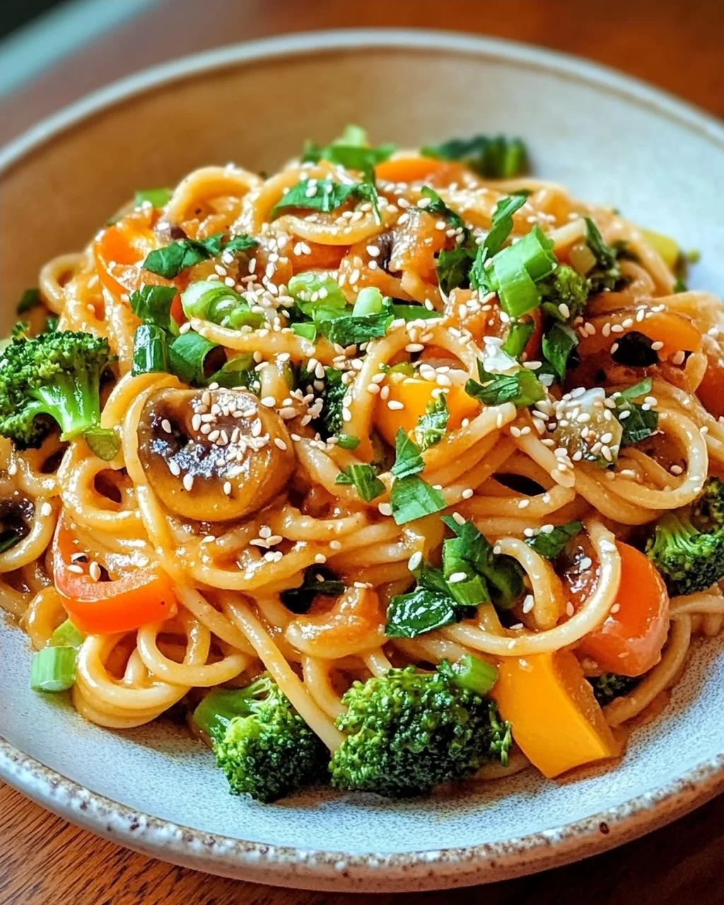 Würzige Miso Pasta