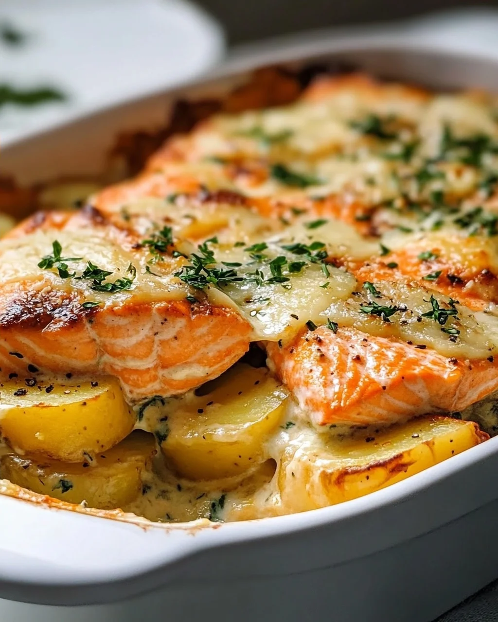 Zarter Lachs Auflauf mit Kartoffeln – Einfach und Lecker!