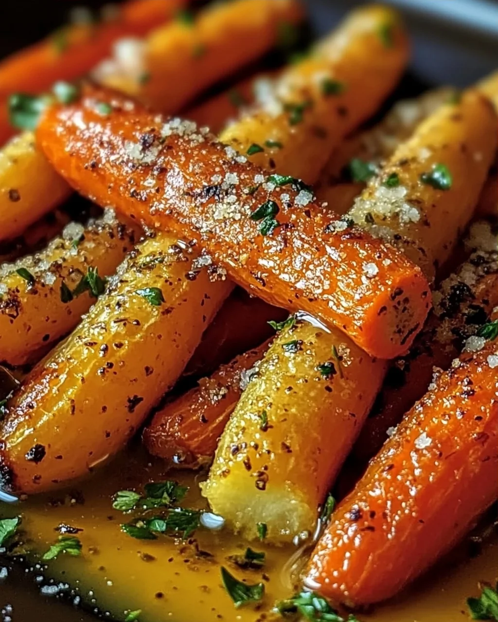 Zerschlagene Karotten: Knusprig und Gesund genießen