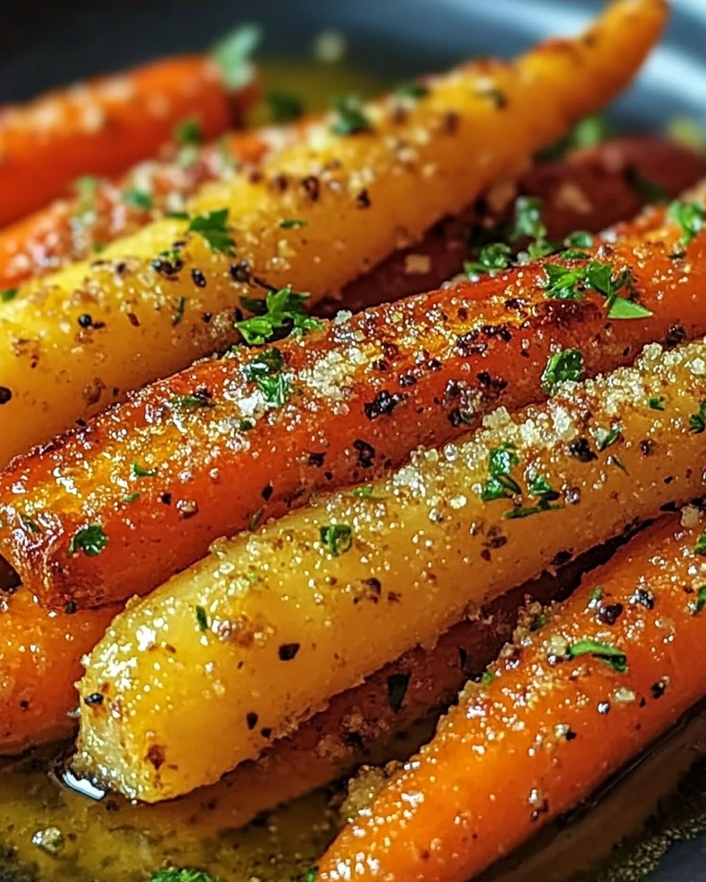 Zerschlagene Karotten: Knusprig und Gesund genießen