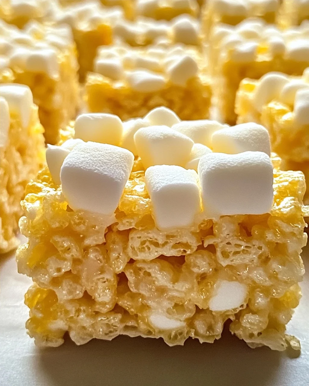 Zitronen Rice Krispy Leckerbissen für jeden Anlass